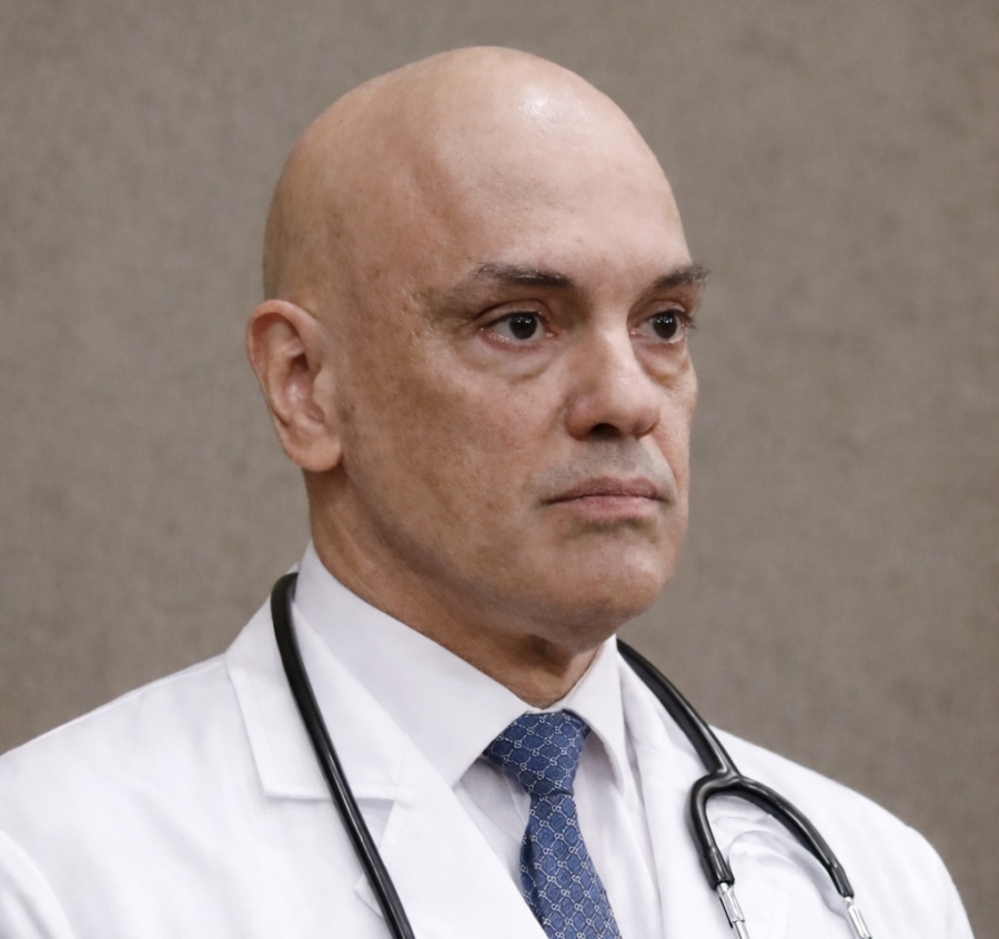 Moraes recomenda que Bolsonaro evite bolachas e coma sentado durante a recuperação