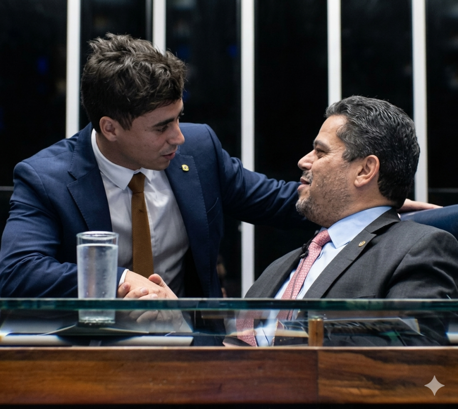 Após conversa com Nikolas, o presidente Davi Alcolumbre agenda para o dia 30 sessão para analisar a dosimetria