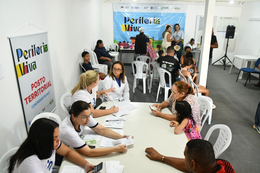 Ação leva serviços de saúde, cidadania e autocuidado a moradores da comunidade do Jacó