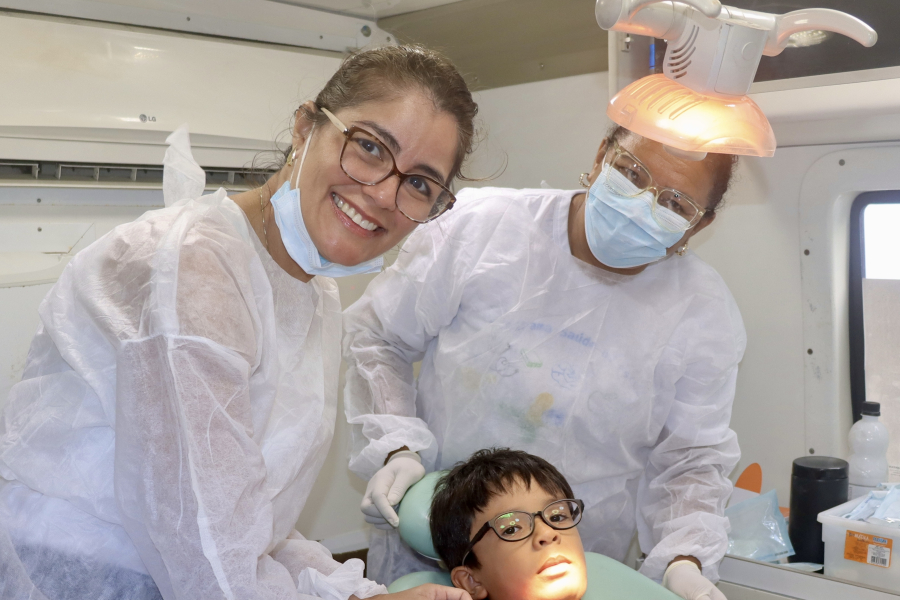 Saúde e cidadania marcam segundo dia da Central da Inclusão